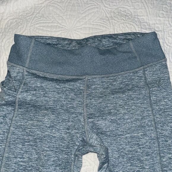 Athleta Girl Green Heather Snowball Tight Active Leggings Size XL /‎ 14 - Picture 3 of 6